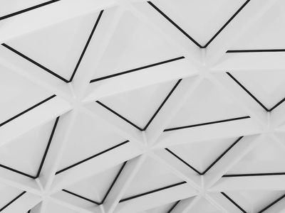 Geometric lines symbolizing focus and mental clarity