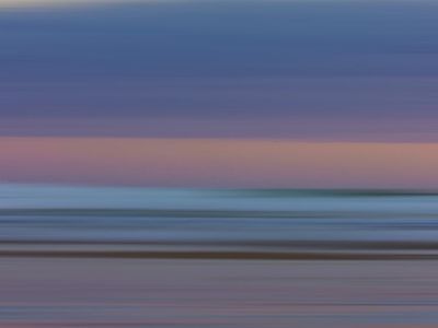 Soft abstract light reflecting calm morning atmosphere